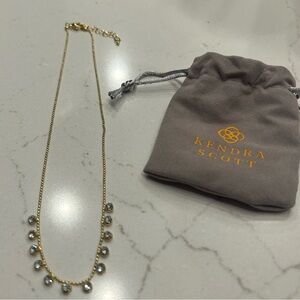 Kendra Scott Gold Necklace with Silver Accents